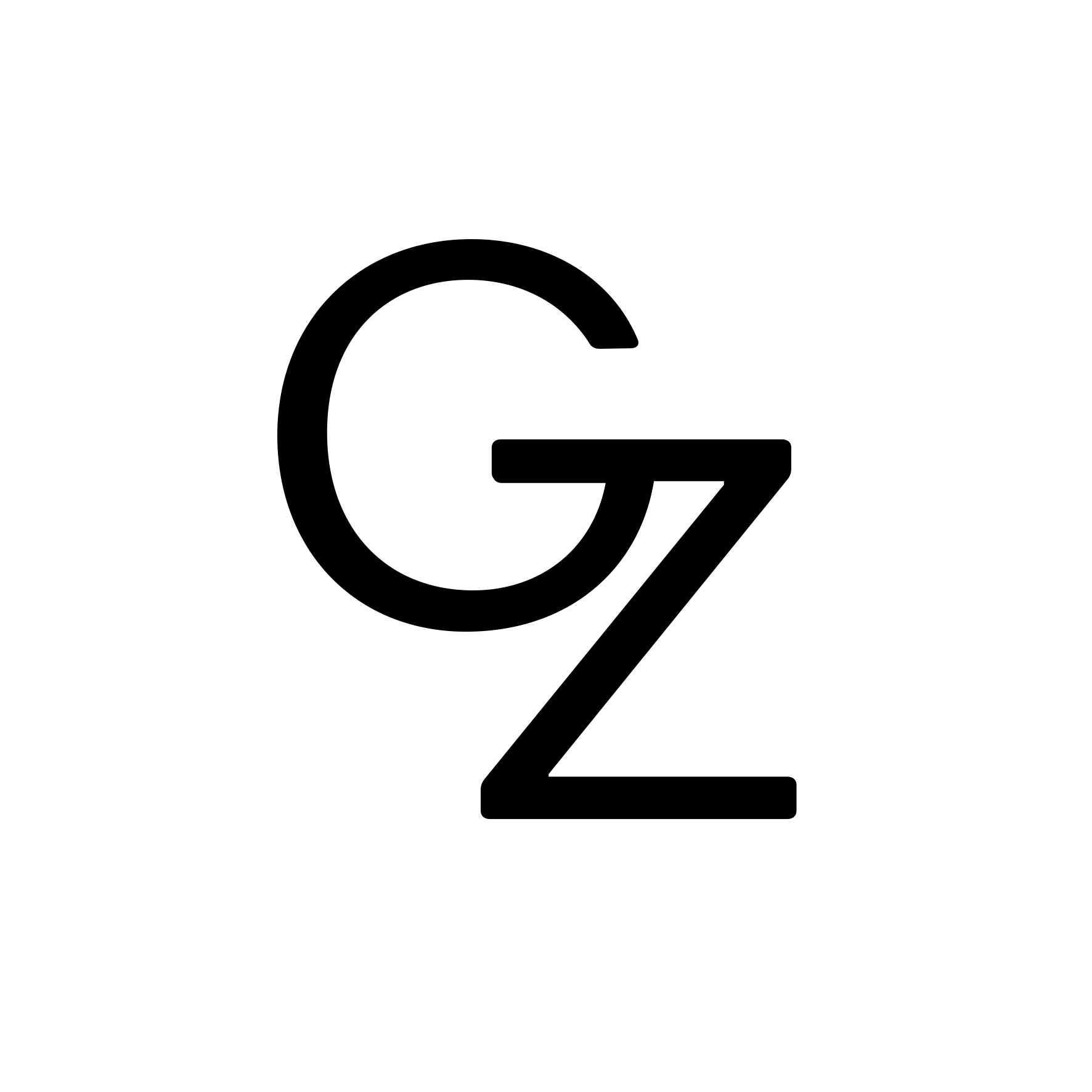 01. LOGO GZ NEGRO